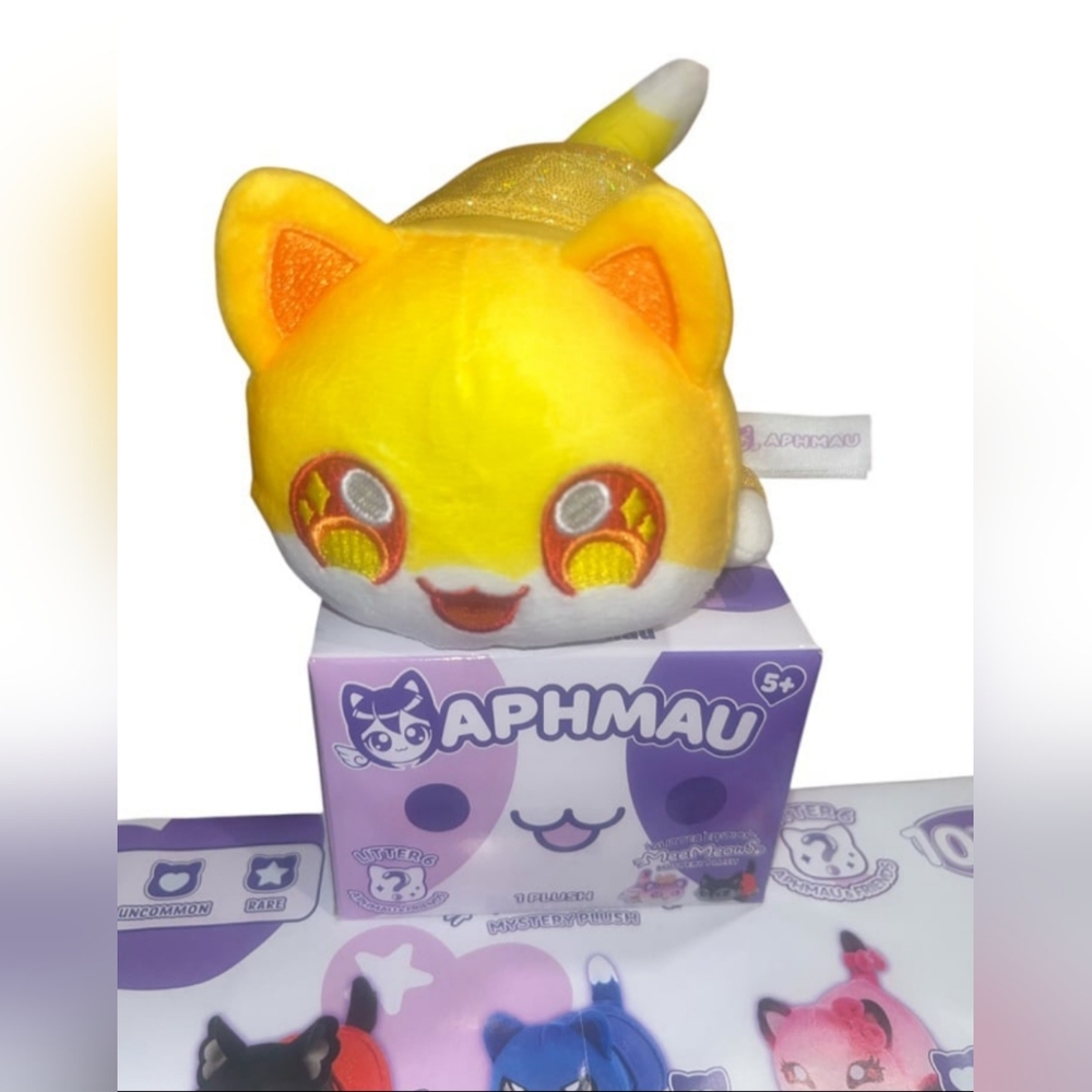 New ⚡️Aphmau MeeMeowsGlitter Edition 6" Plush⚡️NOI CAT⚡️